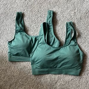 Green Auden Target Sports Bra